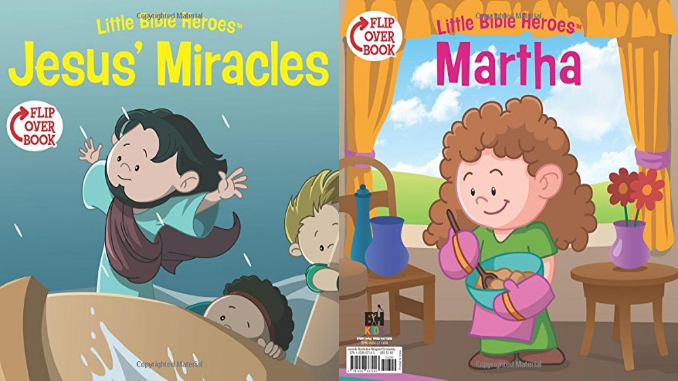 Jesus' Miracles Martha Flip Book
