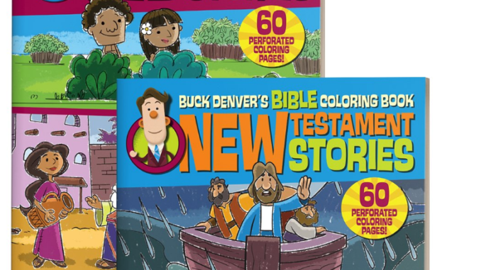 The Bible for Kids Coloring Book, Book Two: New Testament