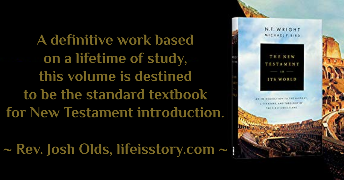 A definitive work based on a lifetime of study, this volume is destined to be the standard textbook for New Testament introduction. - Rev. Josh Olds, lifeisstory.com