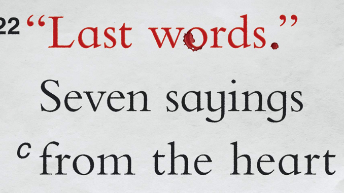 Last Words Robert Nash