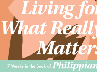 Living for What Really Matters Teresa Swanstrom Anderson