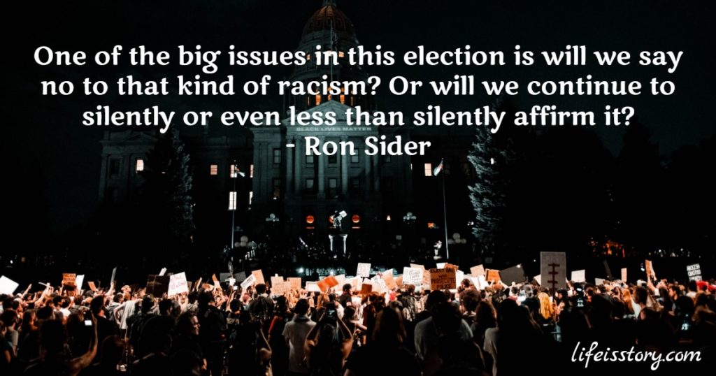 Ron Sider quote