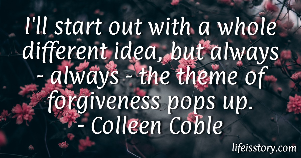 Colleen Coble quote