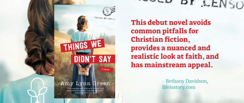 Things We Didn't Say Amy Lynn Green