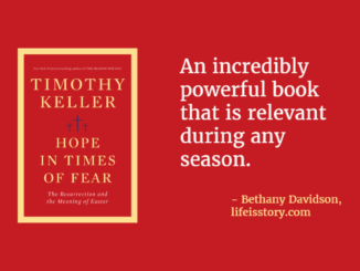 Hope in Times of Fear Timothy Keller