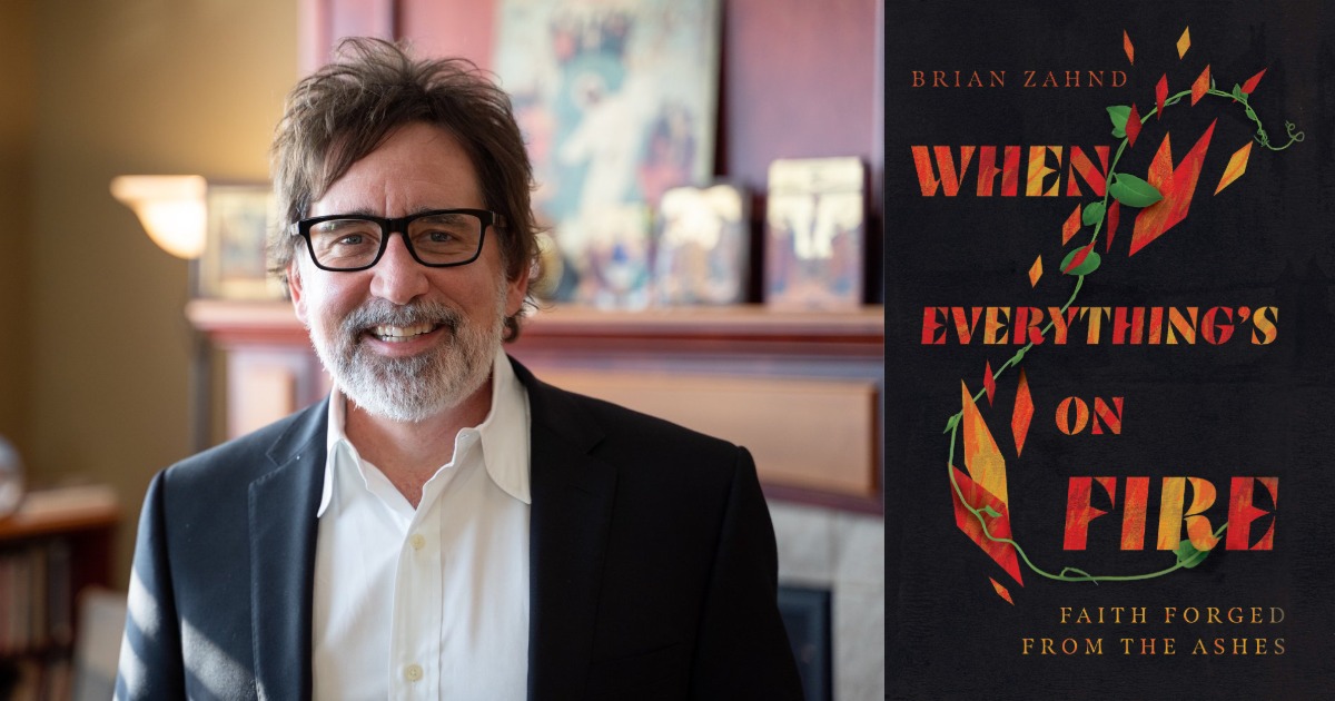 When Everythings on Fire Brian Zahnd background