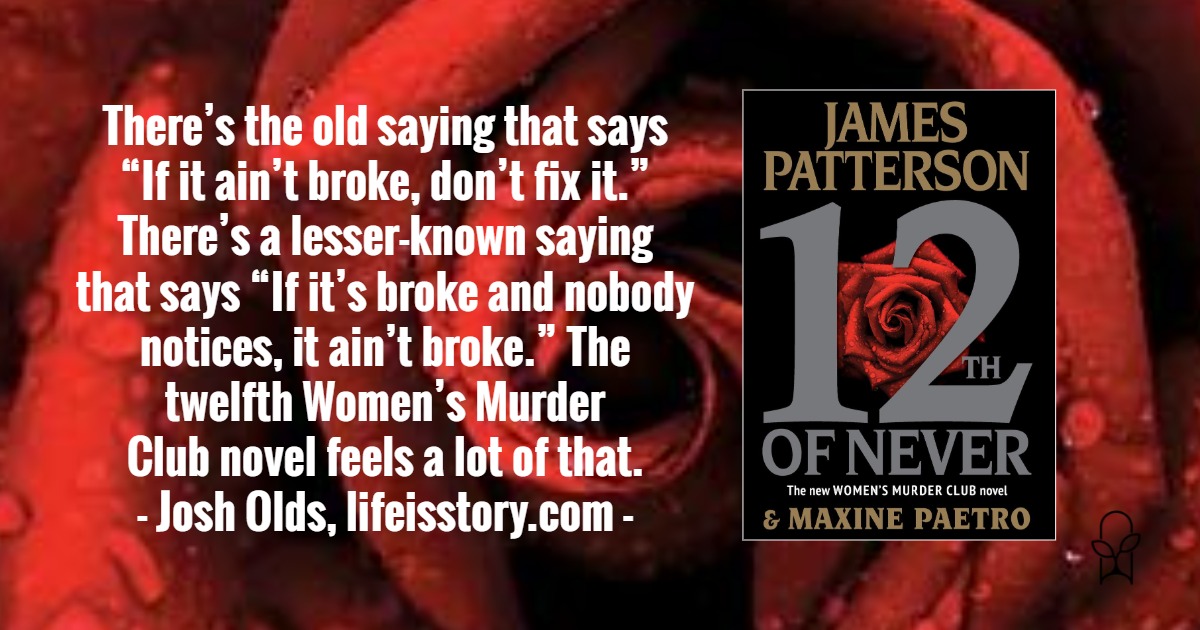 12th of Never James Patterson