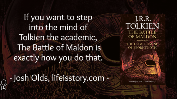 The Battle of Maldon JRR Tolkien