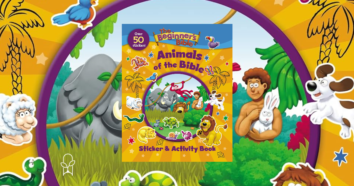 The Beginner’s Bible Animals of the Bible Sticker and Activity Book