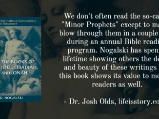 The Books of Joel Obadiah and Jonah NICOT Nogalski