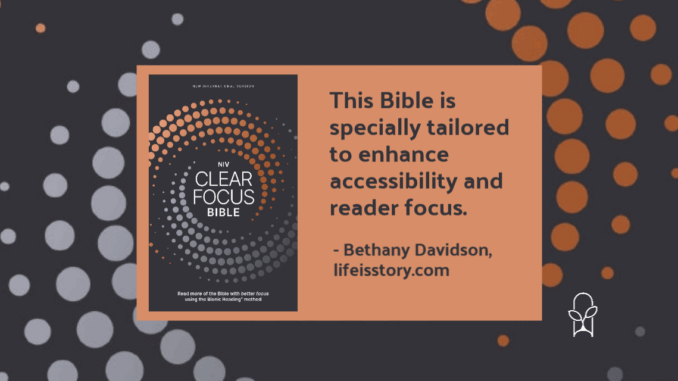 NIV Clear Focus Bible